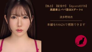 【独占】【dgcemd00726】高級車とパパ活SEXデート4｜波多野結衣