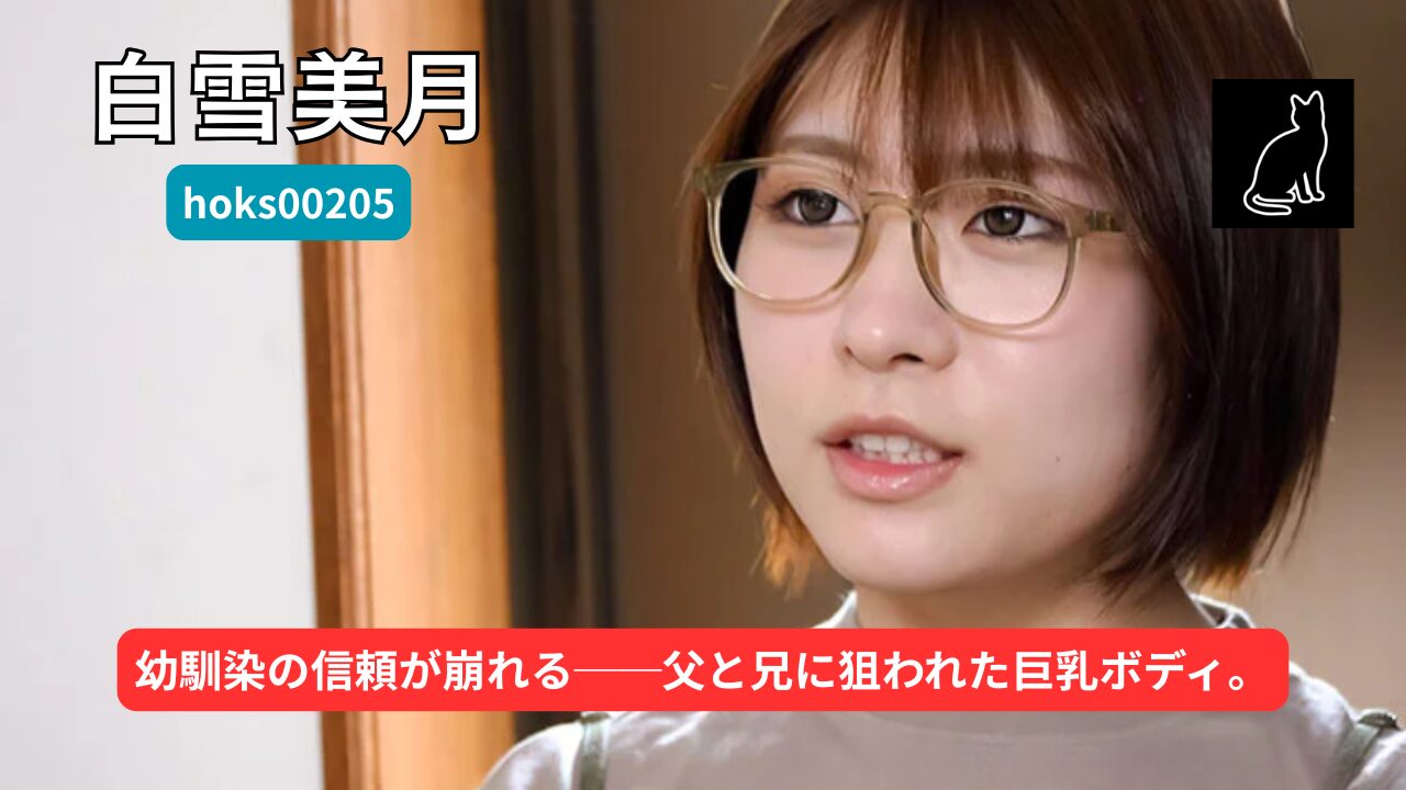 【独占】【hoks00205】狙われたおっぱい 幼馴染の彼女は犯●れる…｜白雪美月